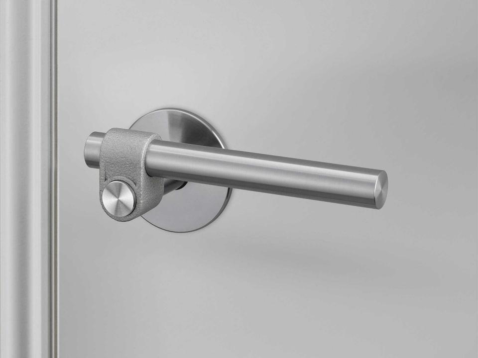 Steel Privacy Door Handle Set