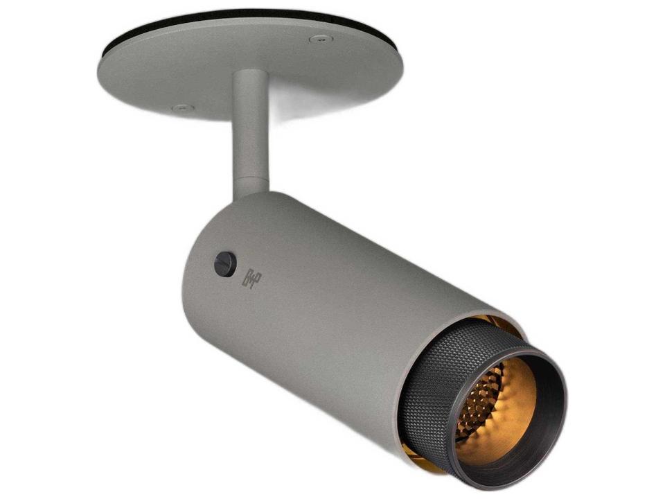 Exhaust 1-Light Adjustable LED Spot Light in Smoked Bronze