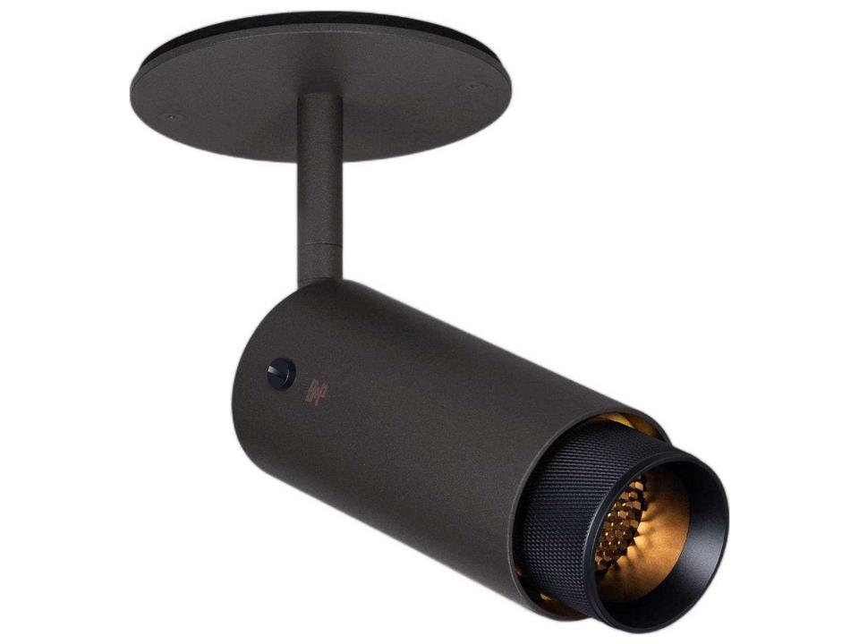 Exhaust Adjustable LED Spot Light in Graphite and Black