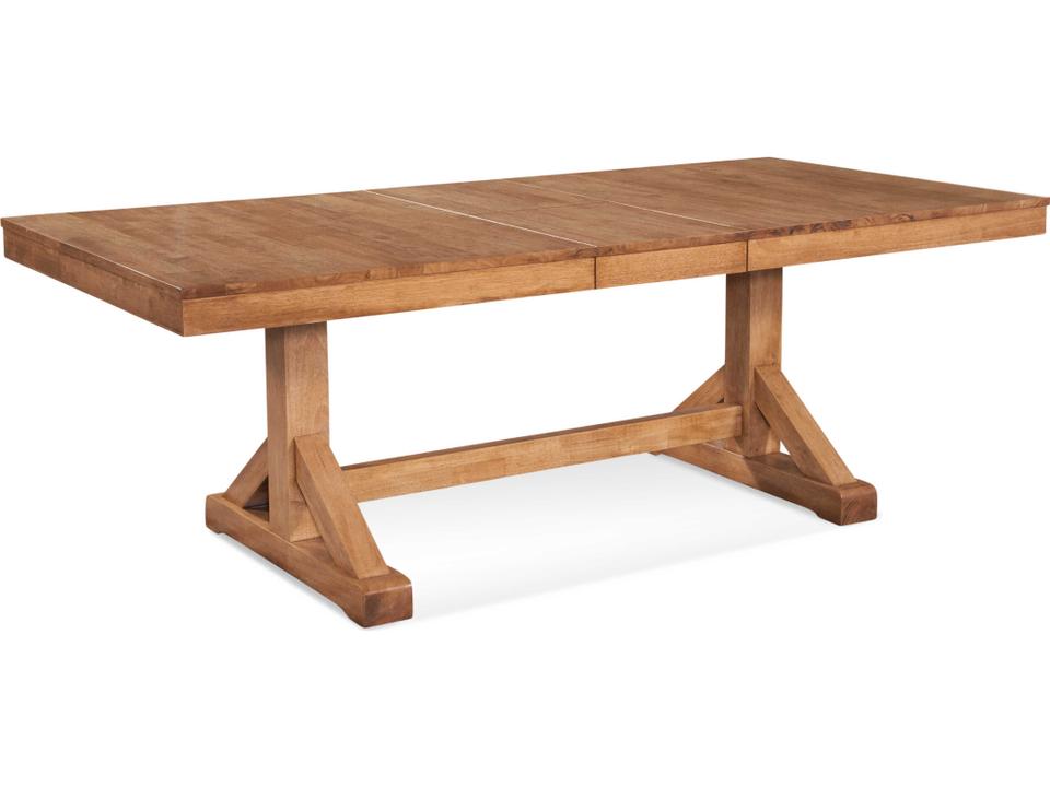 Hues Rectangle Extension Dining Table in Honey Finish