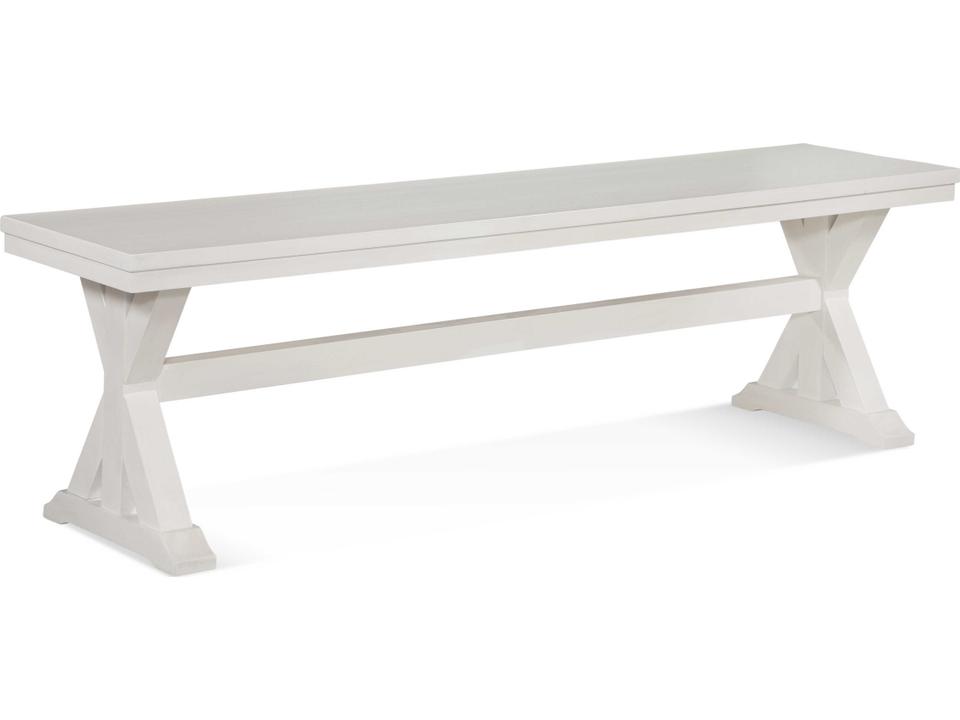 Hues 60-Inch Rubberwood Accent Bench in Customizable Finish