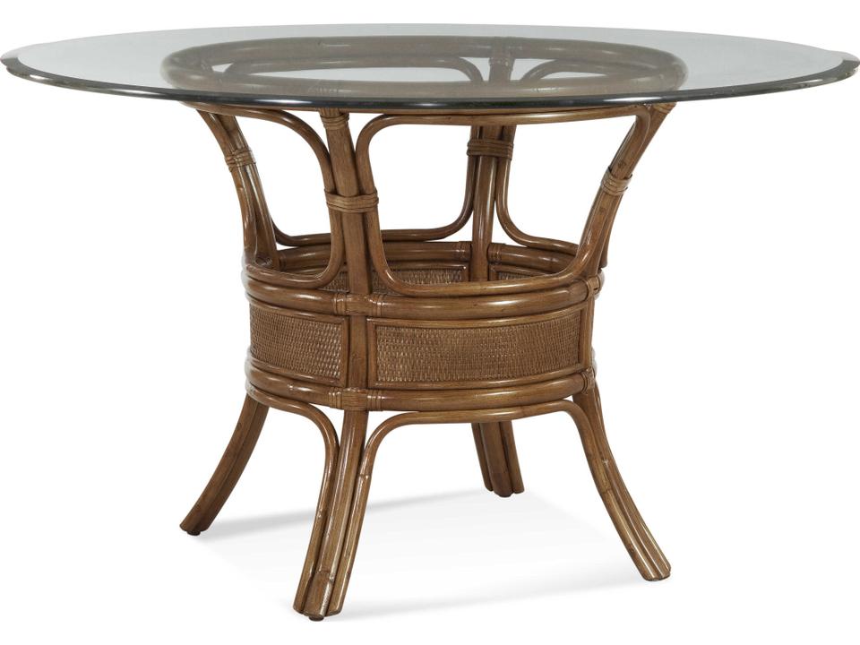 Drury Lane Round Glass Dining Table