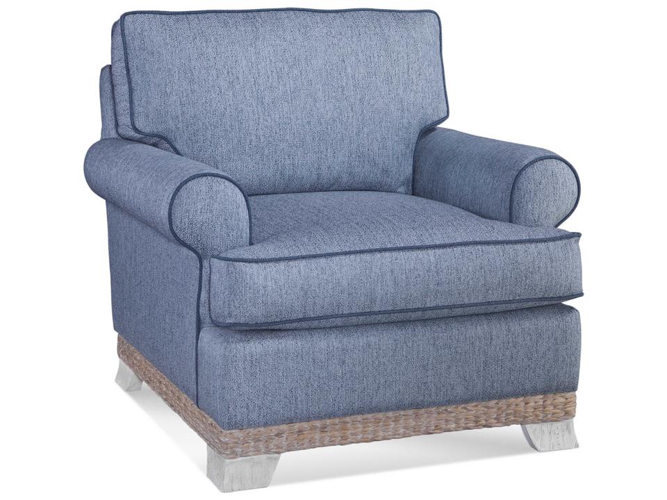 Fairwind Upholstered Accent Chair in Hatteras Finish