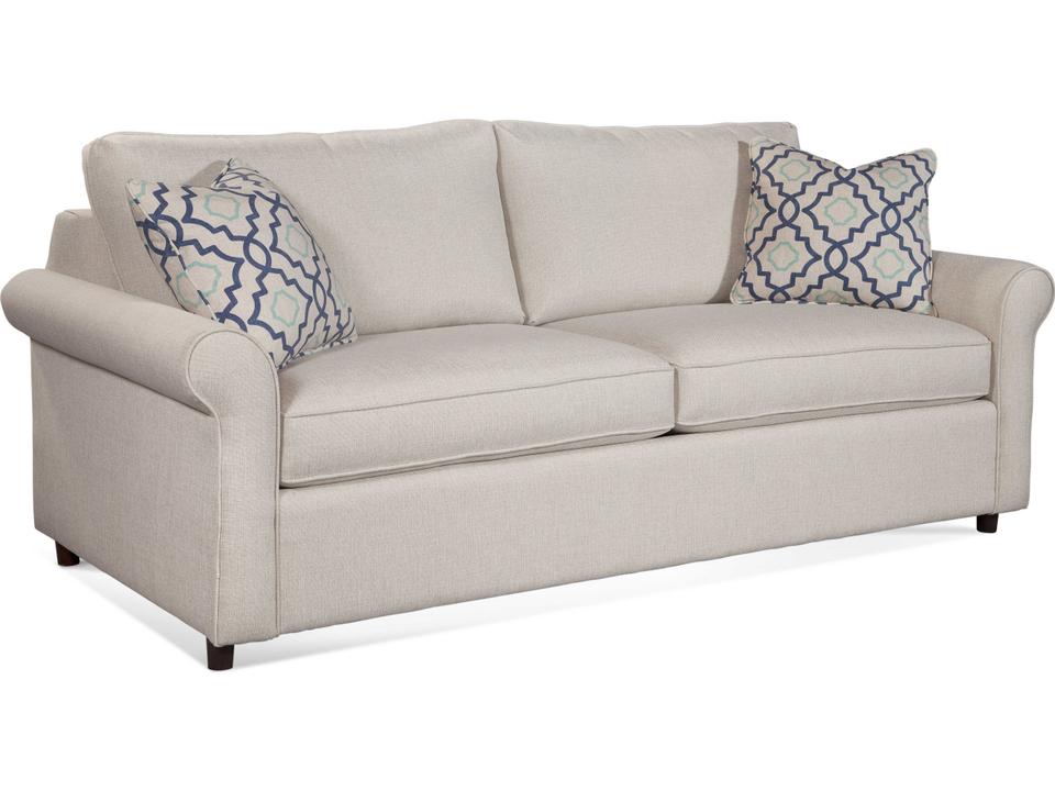 Bridgeport 3-Seat Upholstered Sofa with Flared Arms