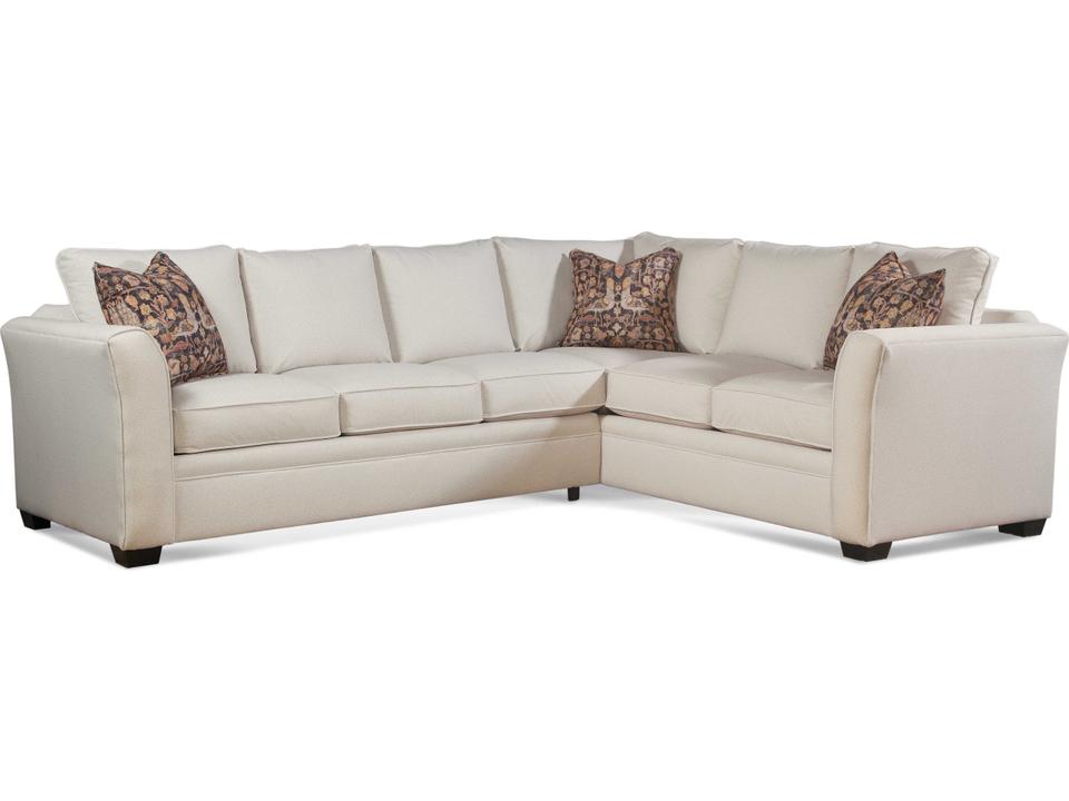 Bridgeport 2-Piece Modular Upholstered Sleeper Sectional