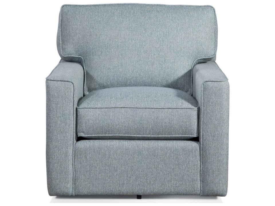 Easton Fabric Swivel Accent Chair