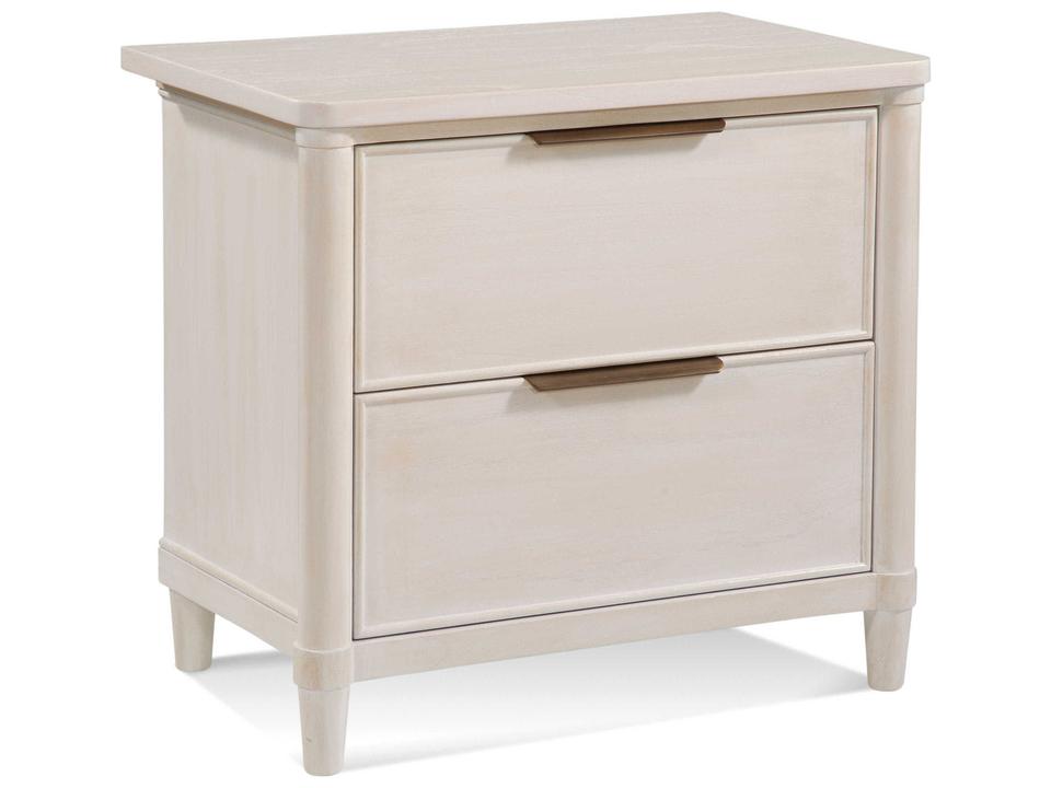 Clair 2-Drawer Mindi Wood Nightstand