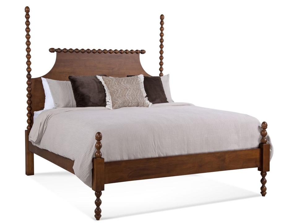 Emily King Spindle Four Post Bed