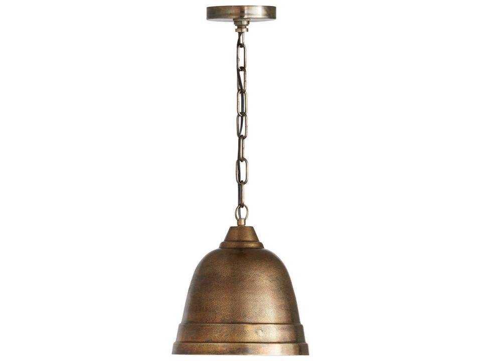 Sedona 1-Light Oxidized Brass Dome Pendant Light