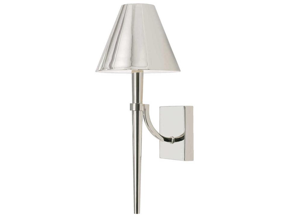1-Light Holden Wall Sconce in Polished Nickel