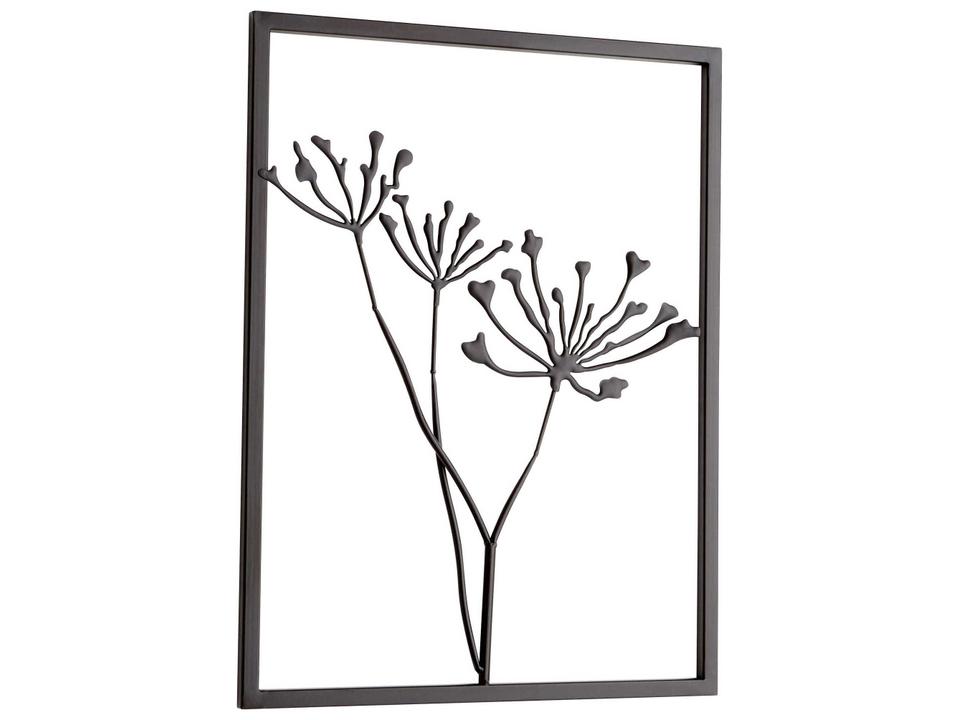 Arbre Duex Iron Wall Decor in Graphite