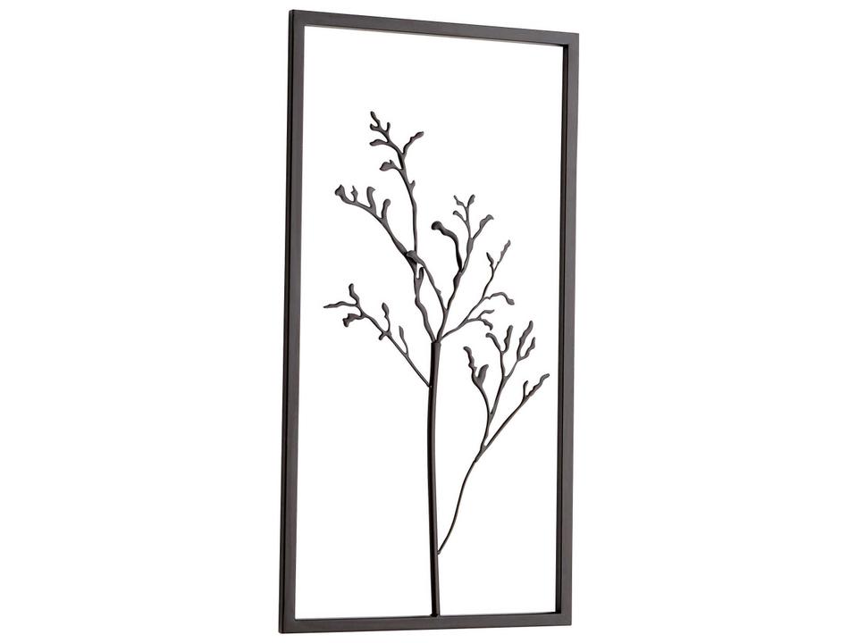 Arbre Trois Graphite Iron Wall Decor