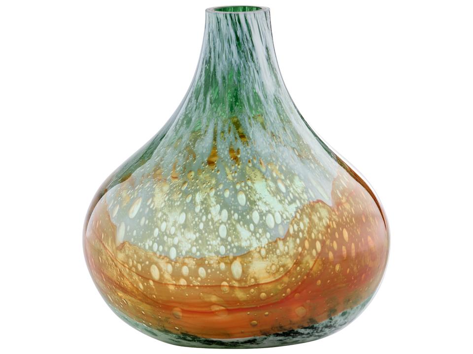Pacaya Grey Orange Decorative Vase