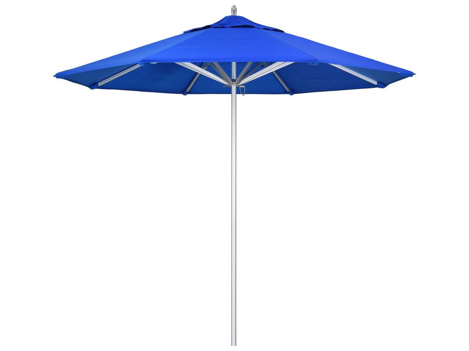Rodeo Series 9 Foot Octagon Aluminum Market Umbrella with Pulley Lift