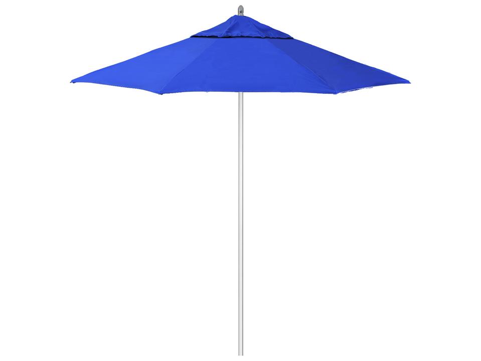 Newport Series 7.5 Foot Octagon Aluminum Pulley Lift Outdoor Umbrella