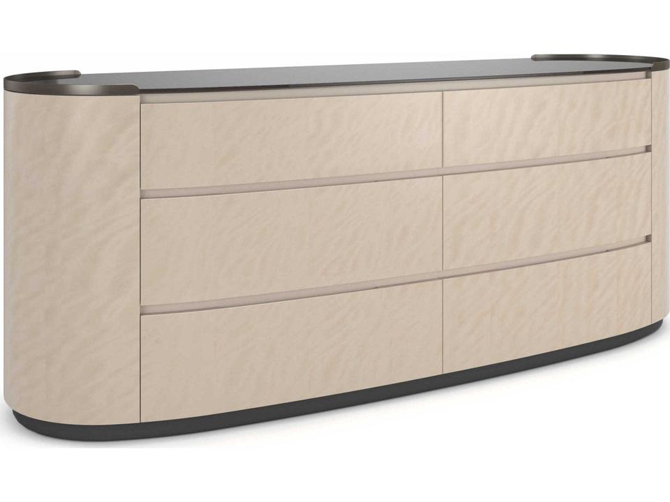 Muse Dresser in Nebulous with Smoked Bronze Mirror Top