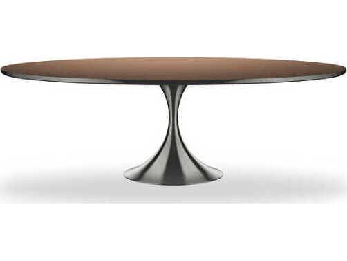 Classic Semper Oval Mirror Dining Table