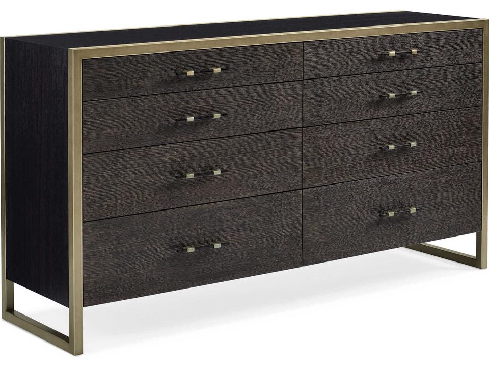 Modern Artisan Remix Remix Double Dresser Black Stained Ash