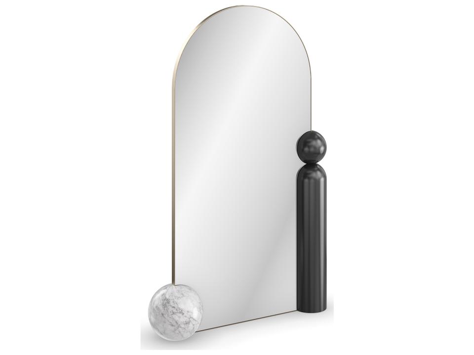 Modern Principles Balance Vertical Wall Mirror