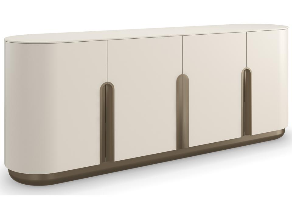 Modern Resort Tangier Sideboard in Burnished Adobe and Lucent Bronze