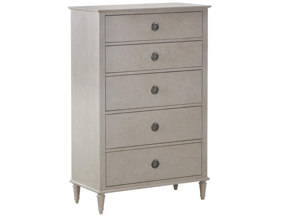 Atelier 5-Drawers Gray Oak Wood Dresser