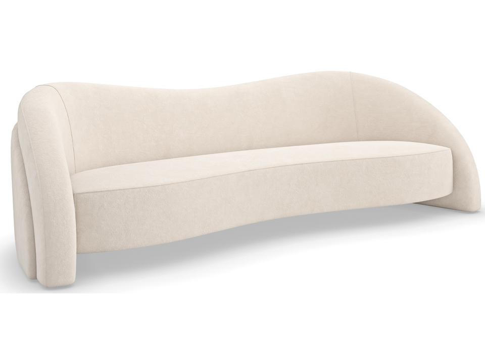 Movement Cream Upholstered Sofa