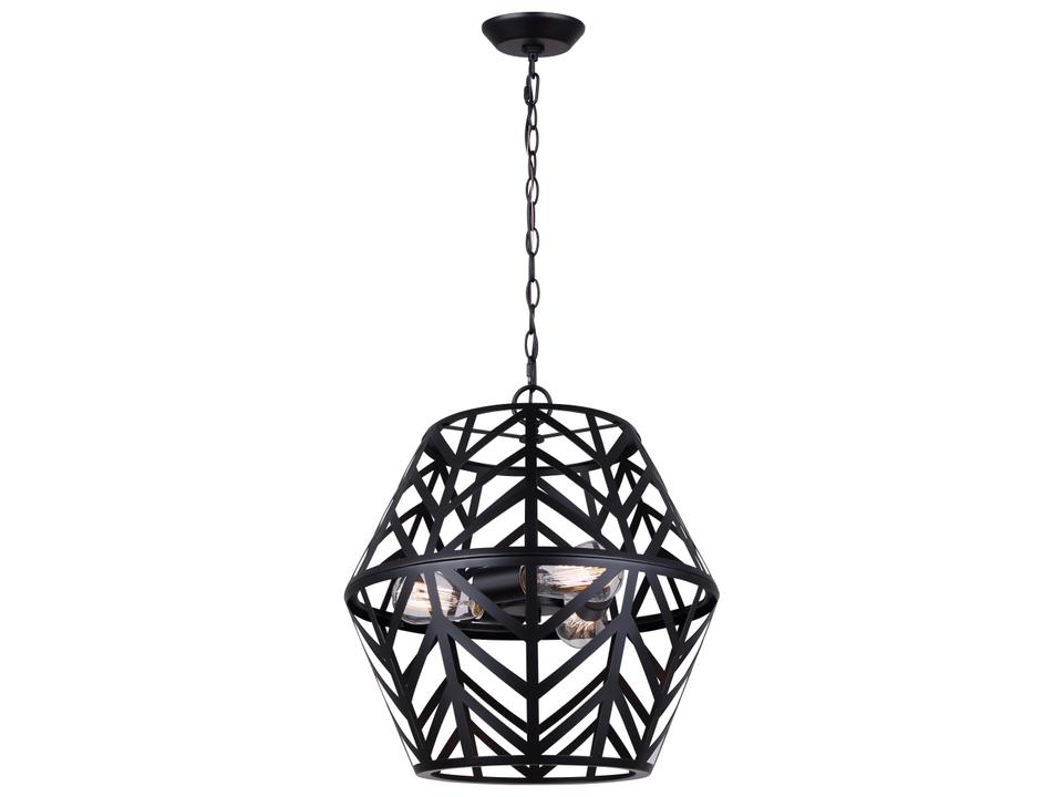 Maud 3-Light Light Fixture in Matte Black
