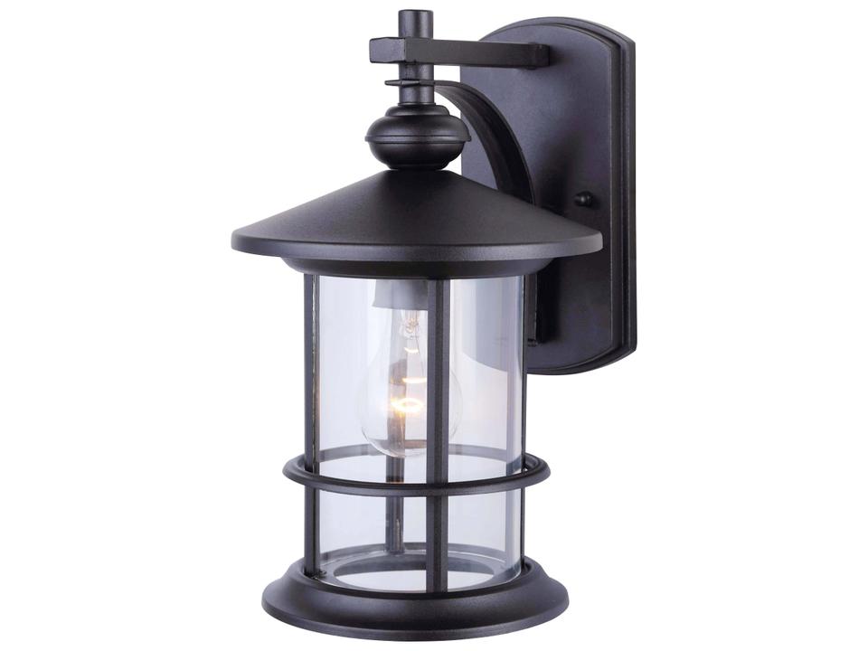 Treehouse 1-Light Outdoor Wall Light in Black