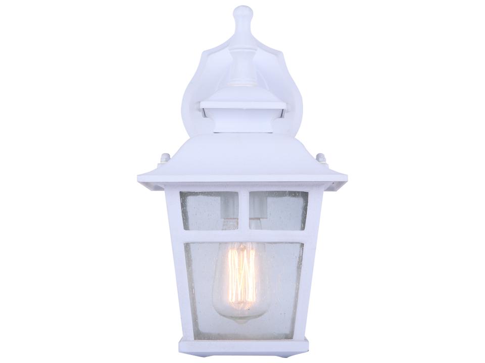 Fieldhouse 1-Light Outdoor Wall Lantern Pair in White