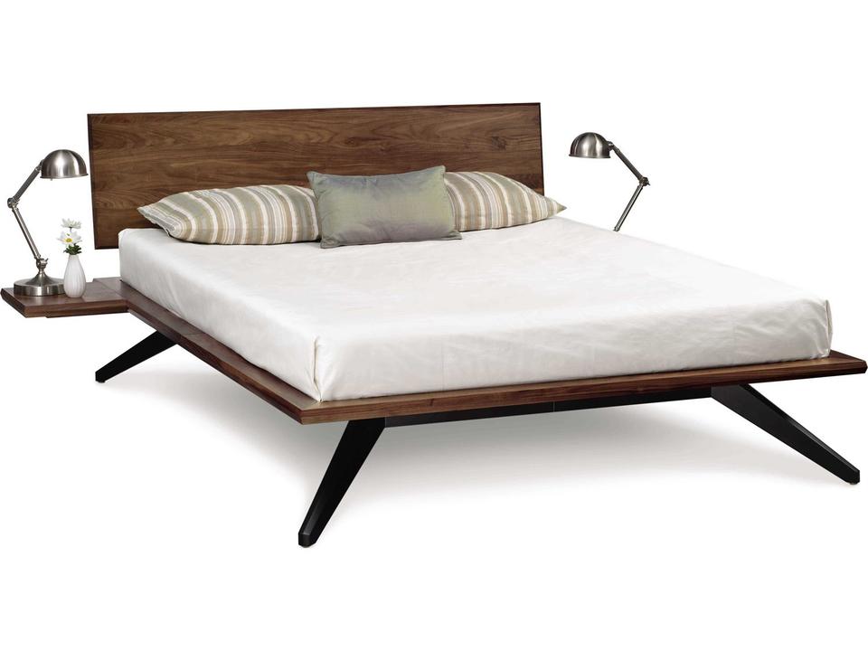 Astrid Queen Platform Bed with Single Panel Headboard