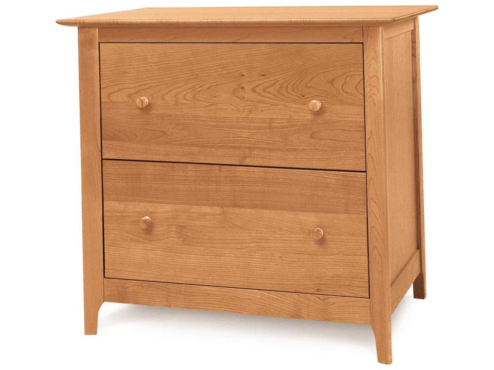 Sarah Solid Cherry Lateral File Cabinet