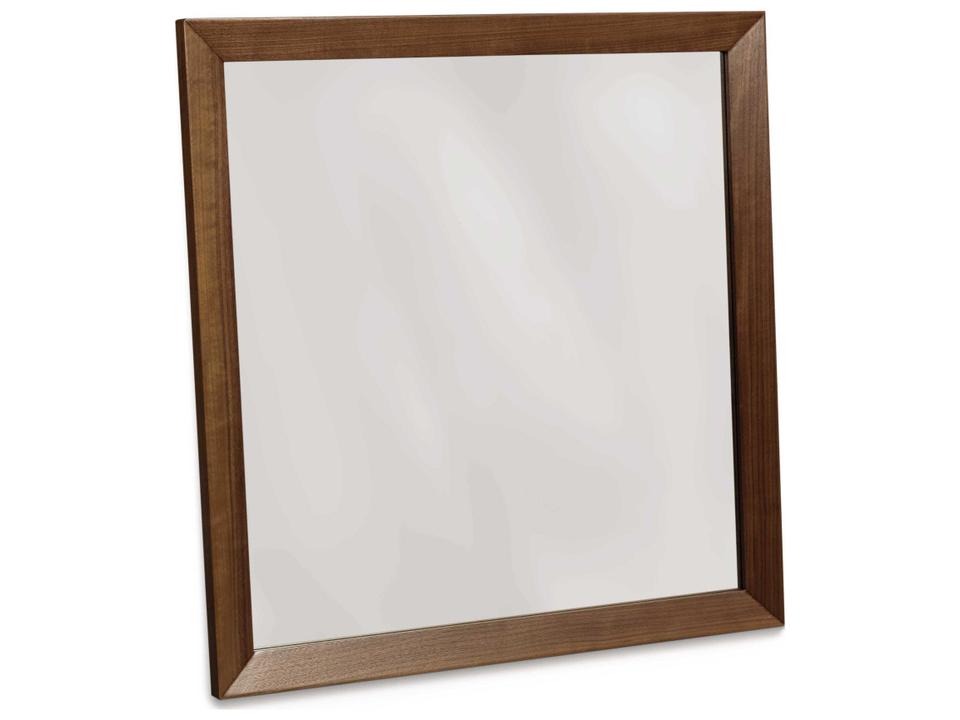 Catalina Rectangle Wall Mirror in Solid Wood Frame