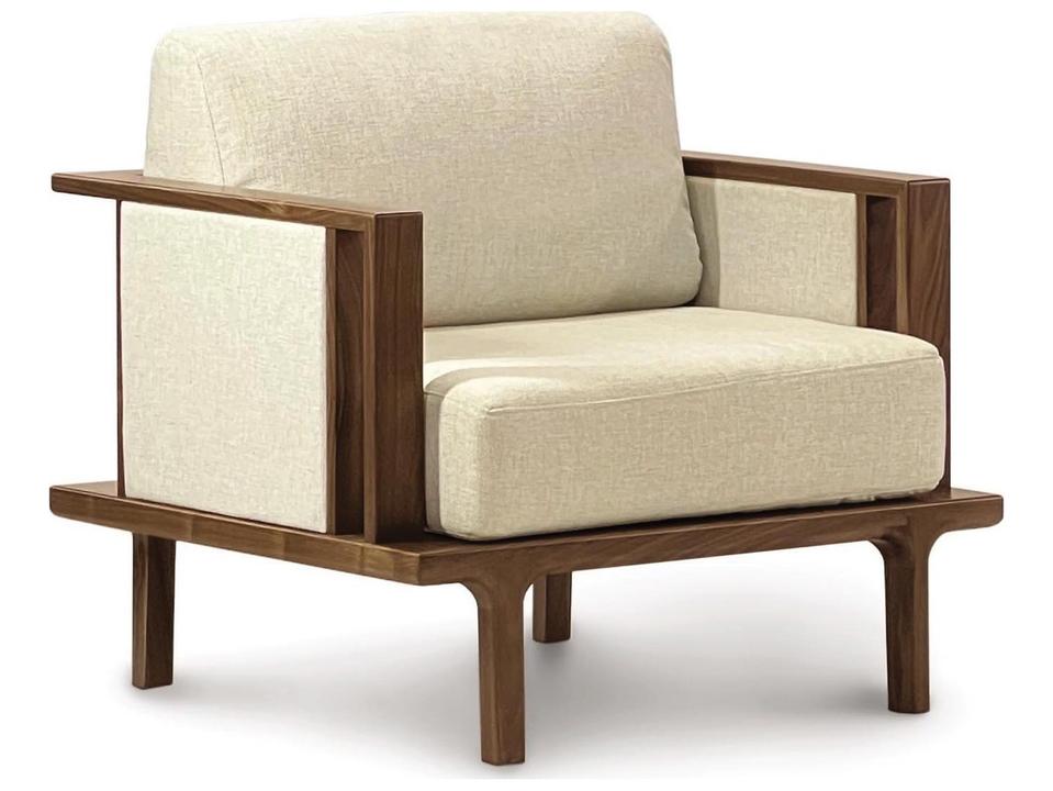 Sierra Chair and a Half Solid Hardwood Frame Customizable Upholstery