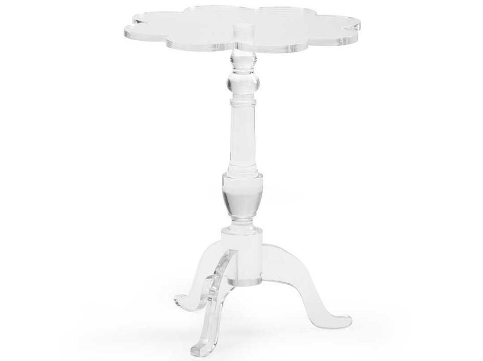 Mount Pleasant Clear Acrylic Side Table
