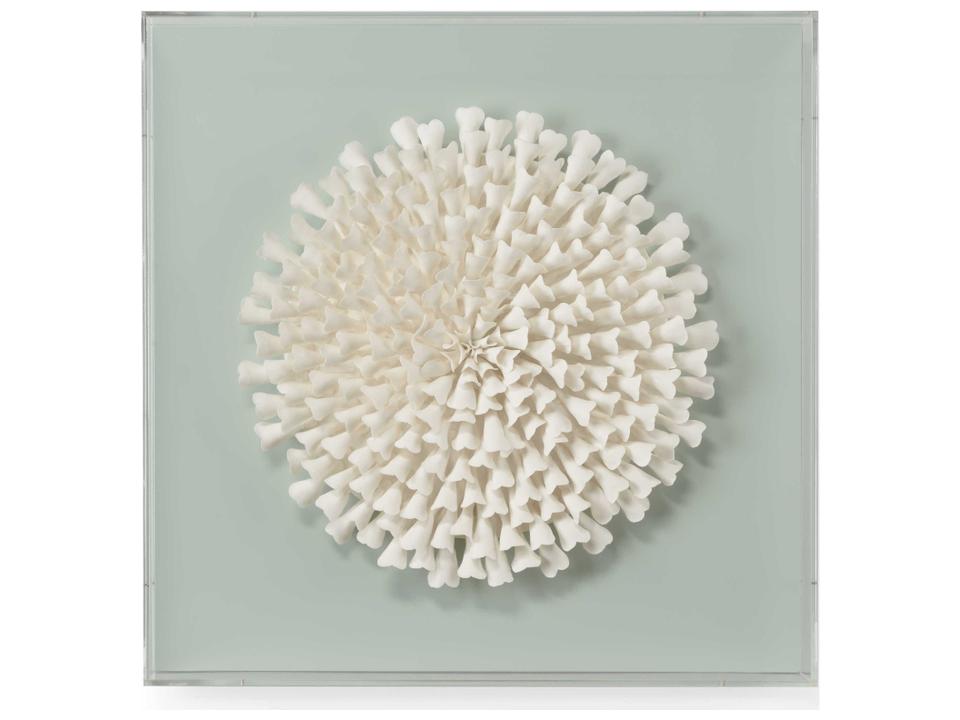 Succulent Wall Sculpture Ceramic and Acrylic Wall Art