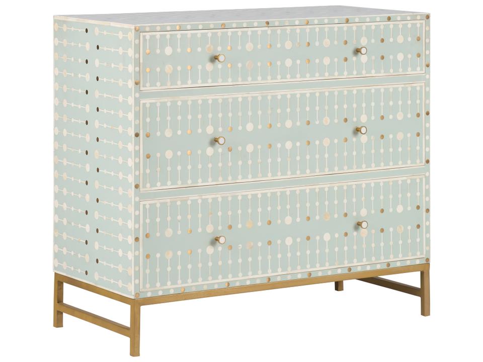 Green Accent Chest