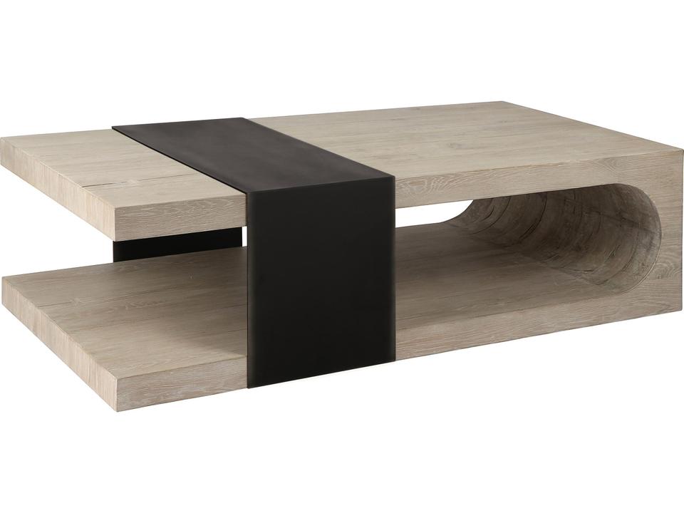 Danica Rectangle Coffee Table in White