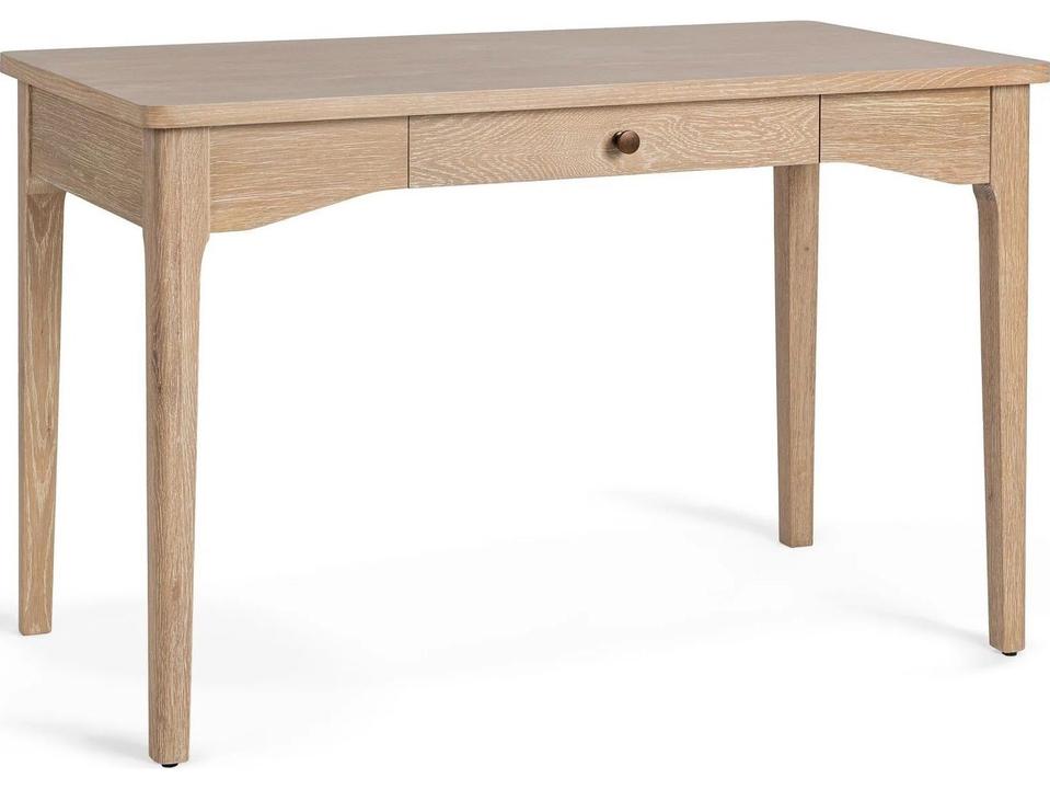 Allysyn Oak Wood Writing Desk
