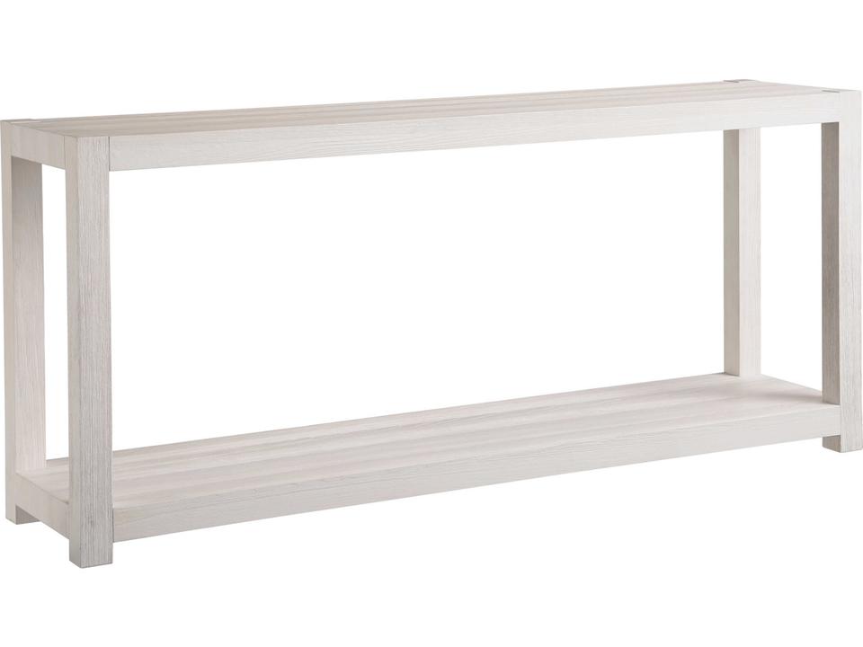 Weekender Hermosa Rectangular Wood Console Table White Sand