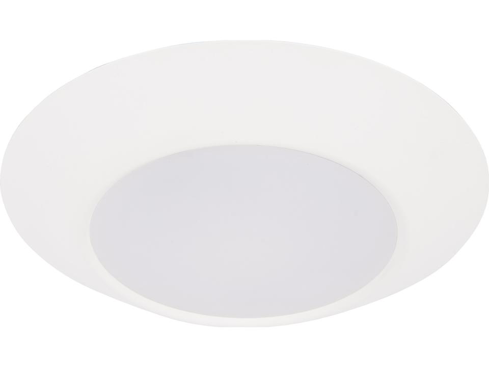 Slim Line LED 7.5 Inch Flush Mount Ceiling Light in White with 5CCT Selectable