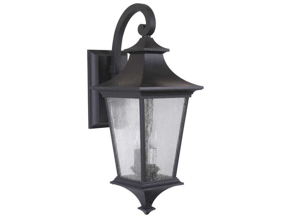 Argent-II 2-Light Outdoor Wall Lantern in Midnight