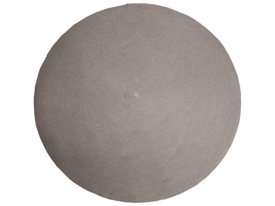 Circle Round Area Rug Taupe Indoor Outdoor