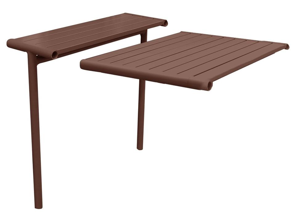 Bliss Aluminum Dining Table Extension Module in Desert Red