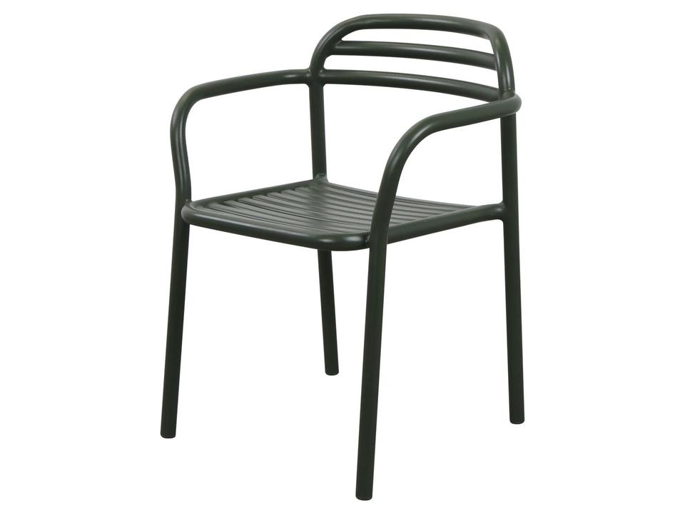 Cane Line Bliss Dark Green Aluminium Armchair