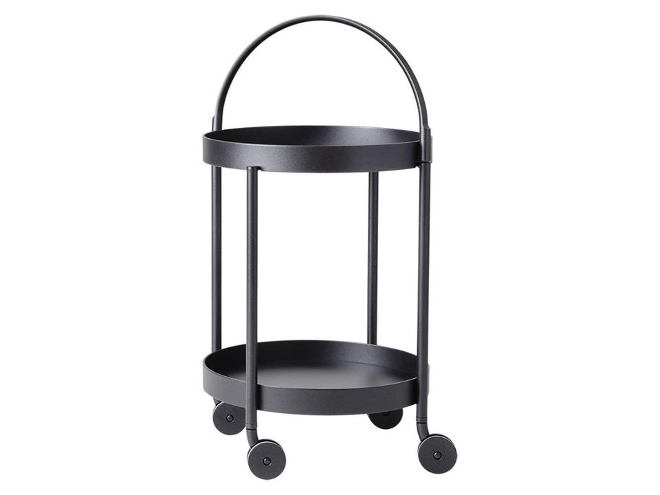 Roll Lava Grey Aluminium Trolley