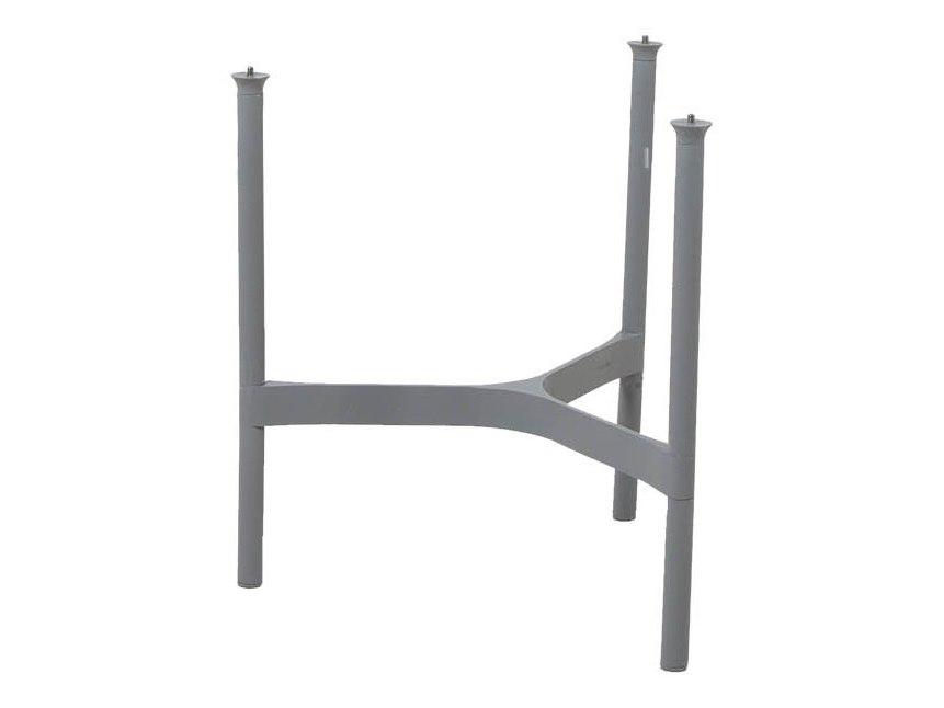 Cane-line Twist Small Coffee Table Base in Light Grey