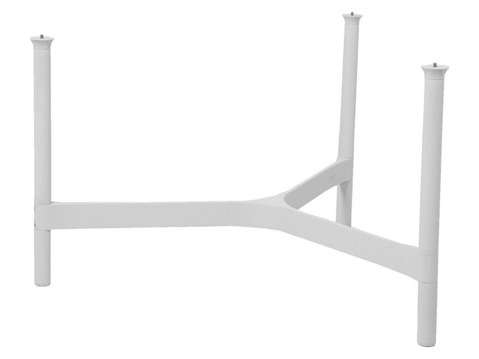 Cane-line Twist Large White Aluminium Coffee Table Base