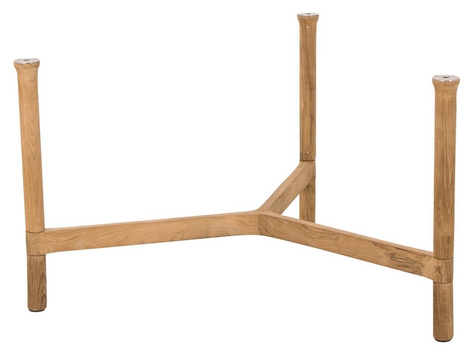 Cane-line Twist Large Teak Coffee Table Base