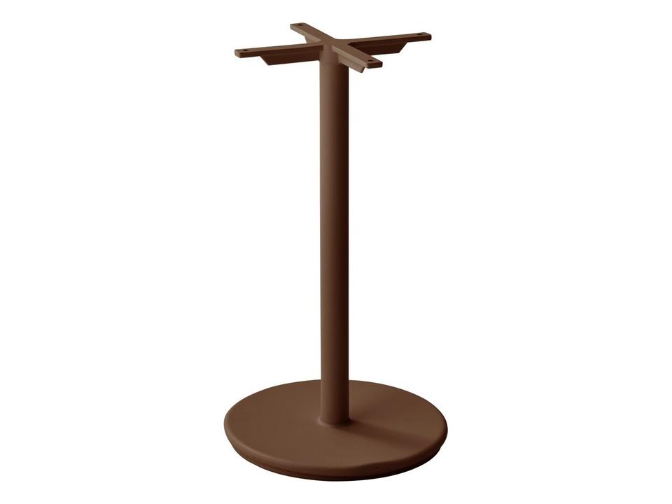 Cane Line Go Aluminum Cafe Table Base in Desert Red