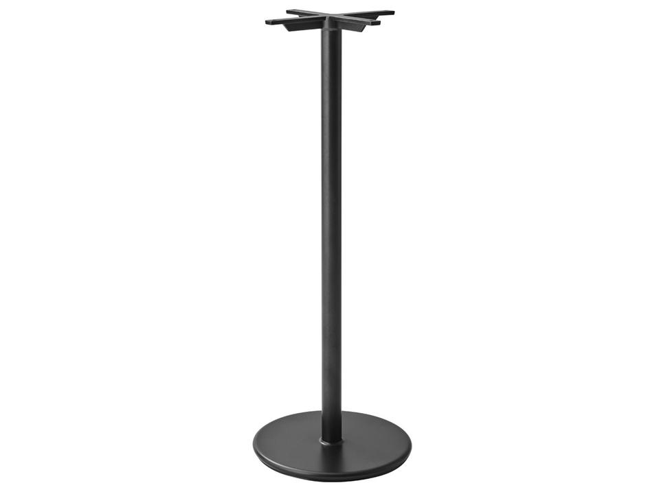 Go 16-Inch Diameter Aluminum Bar Table Base in Lava Grey